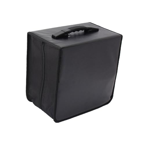 Mallette CD DVD 360 disques de grande capacité avec fermeture de sécurité - 3