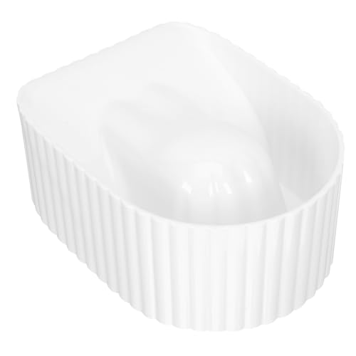 FOMIYES マニ ハンドソークボウル ネイルソーキングボウル ネイルアートリムーバーボウル ネイルソーカーボウル 浸す お手入れ マニ 用品 ネイルチップソークボウル アクリル 白い