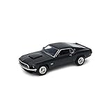 ford mustang capota rigida Maqueta de metal con componentes de plástico en escala 1:24