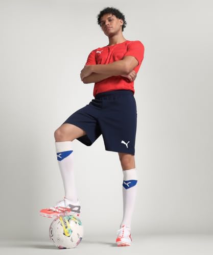 Image of Puma Men's Team Rise Knitted Regular Fit Hybrid Shorts