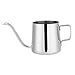 Boquilla larga estrecha de acero inoxidable para café Hervidor con cuello de cisne para agua de té de café (350ml)