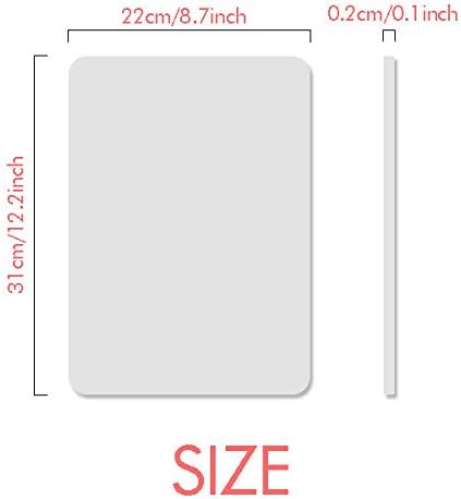 スカイレッドダーククラウド アートデコ ギフト ファッション マウス クリップボード フォルダー ファイルパッド バッキングプレート