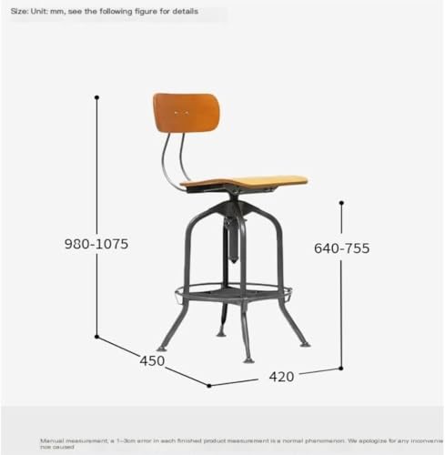 Chaise de petit-déjeuner de style industriel et finitions de réception - 4