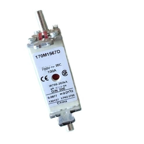 Fusible 170M1567D protection semi-conducteur aR taille 000 pour armoire électrique
