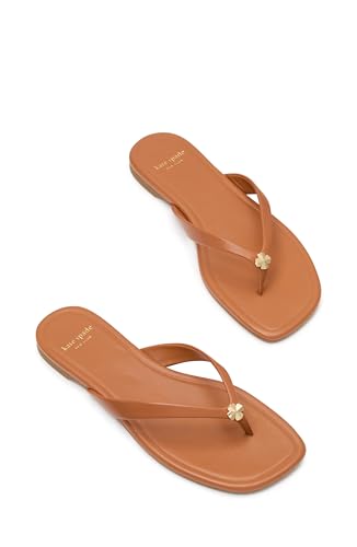 Image of kate spade new york Spade Flower Flip Flop, Saddle, 6.5