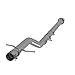 MBRP Exhaust S5145409 Muffler Replacement 3 in. Bypass Pipe T409 Stainless Steel Muffler Replacement