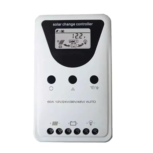 Contrôleur solaire 12V 48V 60A pour autonomie électrique en site isolé