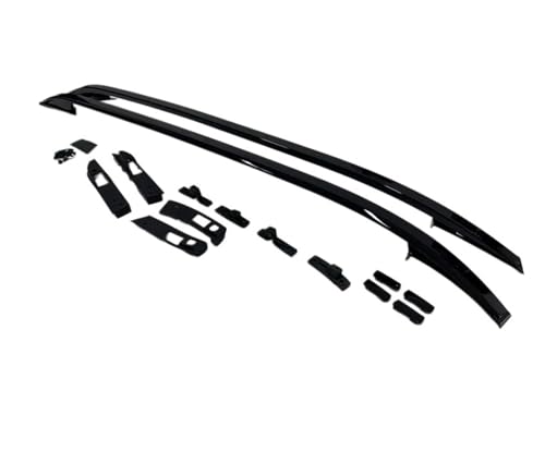 Barres de toit en aluminium aérodynamique premium pour Range Rover Evoque finition Silver - 3