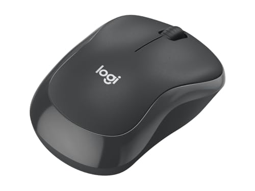 Image of Logitech M240 for Business Silent Wireless Mouse, Secure Logi Bolt USB Receiver, Bluetooth, Globally Certified for Windows, Mac, Chrome, Linux, iPadOS, Android - Graphite