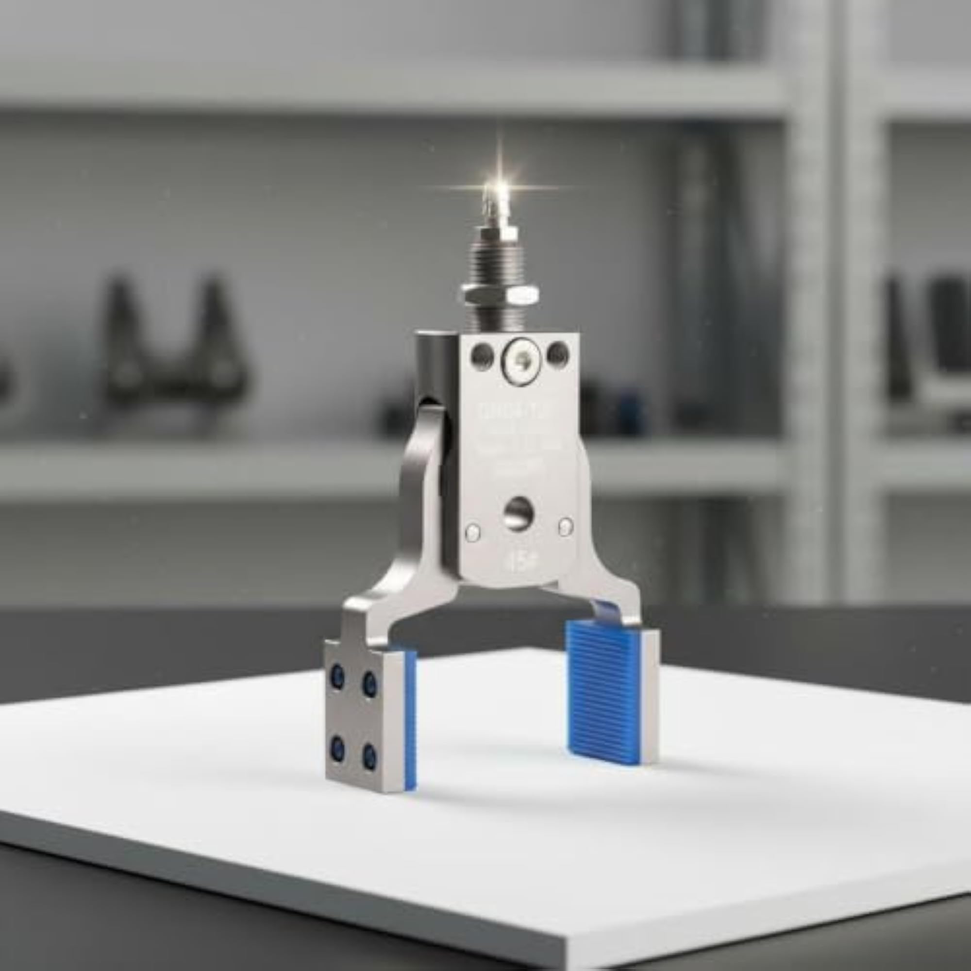 Mini Pneumatic Gripper for Robotic Arm, Compact Design