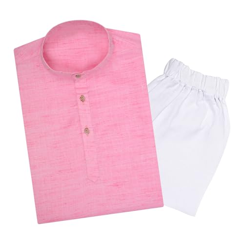 TinySteps Boys Kurta Pajama Set for 1-10 Years | Solid Color Cott...