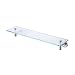 Produktbild KES 20-Zoll-Glasregal Ablagefläche mit 8 MM-Thick Tempered Glass und gebürstetem Nickel Rustproof Metal Bracket Wall Mount rechteckig, A2021-2