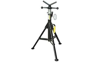 Hi Fold-a-Jack V-Head Sumner Pipe Stand, 24 In.