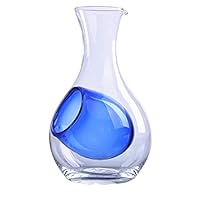 フラスコ形 ガラス 徳利 夏の酒器 鉛ガラス 古道具 酒器