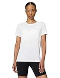 Nike Women's Dri-Fit Legend T-Shirt, White/Black, Small