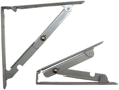 Soporte de estante plegable SP1794 12in x 12in Vendido por pares