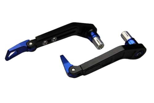 Protecciones para manetas de aluminio azul con anclaje expansivo 14mm 18mm 3
