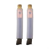 2 Stück Elektrolytische Polierbürsten für Nahtreinigungsmaschine, Kohlefaser Schweißnahtbürste 6/8/10mm für Edelstahl Argon-Schweißen(C)