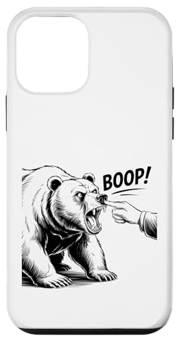 Boop the Angry Bear �f�U�C�� �������D�Ƃ�y���݂̂��߂� �X�}�z�P�[�X iPhone 12 mini �p