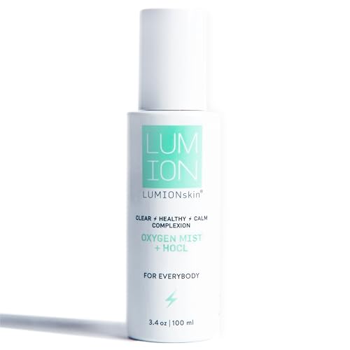 LUMION Miracle Mist Hypochlorous Acid Spray for Face – Hydrating Mist for Redness Relief, Irritation & Breakout-Prone Skin | Post-Workout Calming & Clean Skincre for All Skin Type (3.4 fl oz)