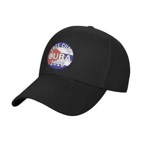 Free Cuba 2026 Cuba Libre Sandwich Hats Baseball Cap Unisex Black miniatura 1