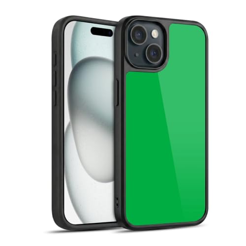 Coque militaire iPhone 15 Head Case Designs antichoc renforcée vert en blocs