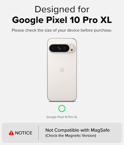 Image of Ringke Onyx Compatible with Google Pixel 10 Pro XL Case [Non-Slip Grip Texture] Anti-Fingerprint Slim-Fit Lightweight Protective Back Cover - Dark Green