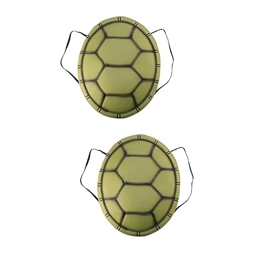 Didiseaon 2 Piezas Caparazón De Tortuga Disfraces De Halloween Para Adultos Disfrazarse De Ninja Del Festival Cosplay Accesorio De Ropa De Carnaval Traje Japón Niño Tortuga Marina