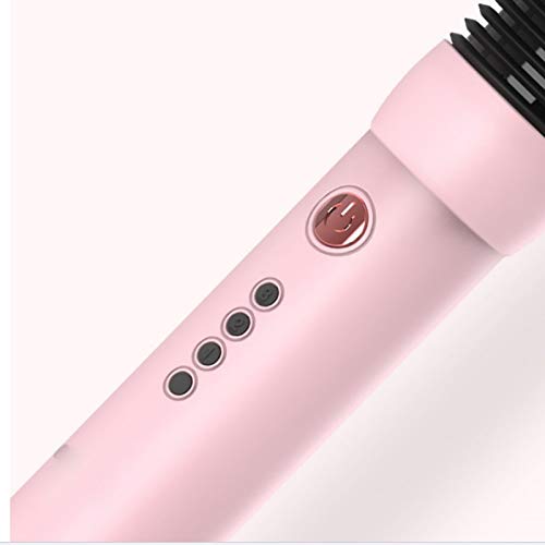 Peine estilizador eléctrico antiquemaduras para barba y cabello con plancha caliente miniatura 6