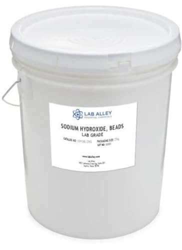 Sodium Hydroxide Beads Lab Grade-25kg