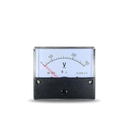 Voltímetro de CA de alta precisión SD670 de 500V para una lectura analógica instantánea