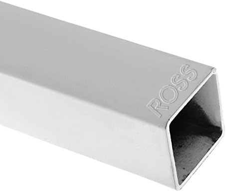 25 x 25mm White Square Steel Tube 3m Length by Ross Castors