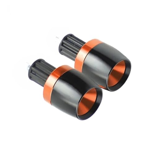 Motorrad-Lenkerkappe Für Yamaha MT125 Für Mt 125 MT-125 2008-2025 Motorrad Lenker Griffe Enden Lenker Kappe Endstecker(Orange)