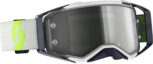 Scott Prospect Unisex-Adult Off-Road Motorcycle Goggles - Grey/Yellow/Grey Works/One Size #TOP18