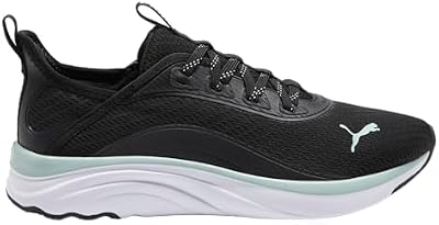 PUMA Womens Sophia Evo Running Sneakers Shoes - Black - Size 8 M