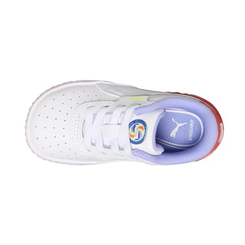 PUMA Toddler Girls Cali Lollipop Perforated Lace Up Sneakers Shoes Casual - White - Size 6 M4
