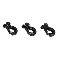 Mobestech 3 Pcs Tow Hook Winch Hook Roof Lights D90 Model Car