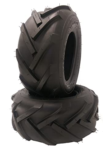 2 neumáticos NaRubb 16 x 6,50-8 S7123 16 x 6,5-8 4PR AS para tractor cortacésped, cortacésped