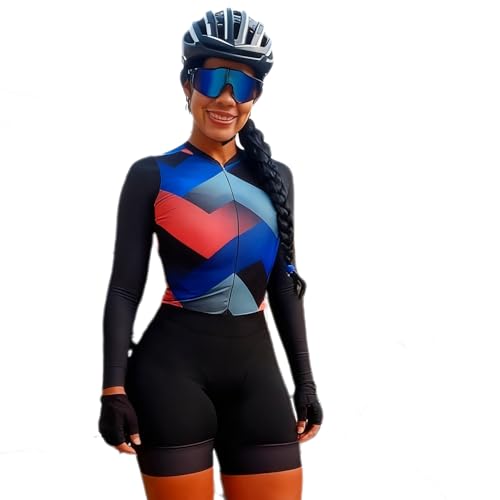 Combinaison de cyclisme femme et maillot de cyclisme manches longues pour le vélotaf