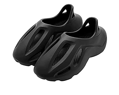 Unisex Foam Runner Shoes, Casual Hollow Sports Shoes Breathable Lightweight Walking Shoes Water Shoes Slip-On Outdoor Beach Sand