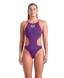 Arena One Big Logo Damen Badeanzug Tech One Back One Piece Construction MaxLife Trainingsanzug