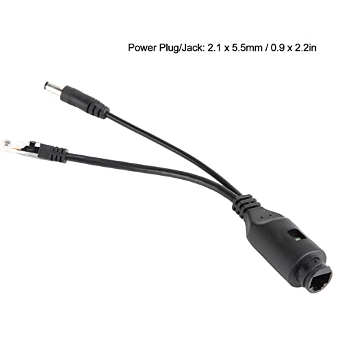 Adaptador Pasivo Poe de 24V Divisor Adaptador de Energía Ethernet para Cámara de Red Compatible con Varios Dispositivos de Red Como Cámaras de Seguridad IP y Puntos de Acceso Inalámbricos miniatura 2