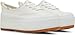 Keds Women's The Platform Lug Weatherized Fashion Boot, Off White Leather, 8