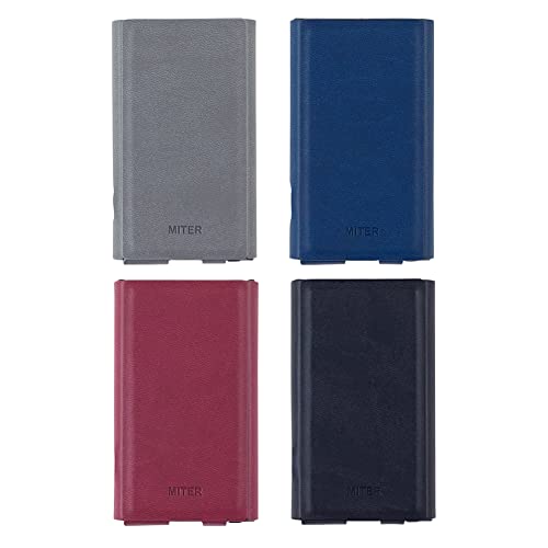 MITER Case for Sony Walkman NW-A307 A306 A303 A300, Hand Crafted Italy PU artificial Leather Case Cover for A300 (Navy) - Image 4