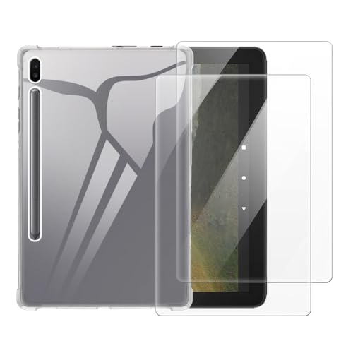 Funda 2 en 1 Samsung Tab S6 T865 con protector de pantalla antiarañazos