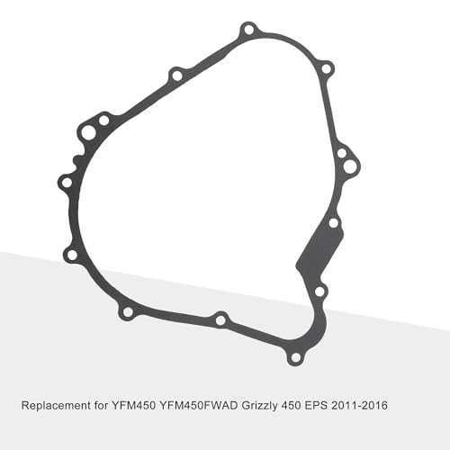 Image of GOOFIT Stator Generator Crankcase Cover Gasket Replacement for YFM450 YFM450FWAD Grizzly 450 EPS 2011-2016