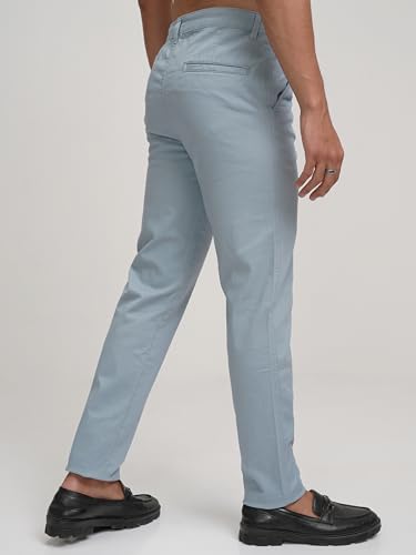 Image of Highlander Men's Slim-Fit Chinos | Stretchable & Stylish | Smart Casual Essential | All-Day Comfort & Versatility | Trouser for Men | Men Trousers | Chino Pant