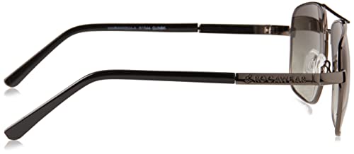 Rocawear Mens Semi-Rimless Rectangular Metal Sunglasses2