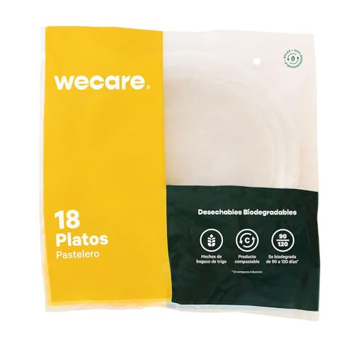 La mejor comparación de Platos los 5 mejores. 50 Wecare Plato Pastelero 6 18 unidades