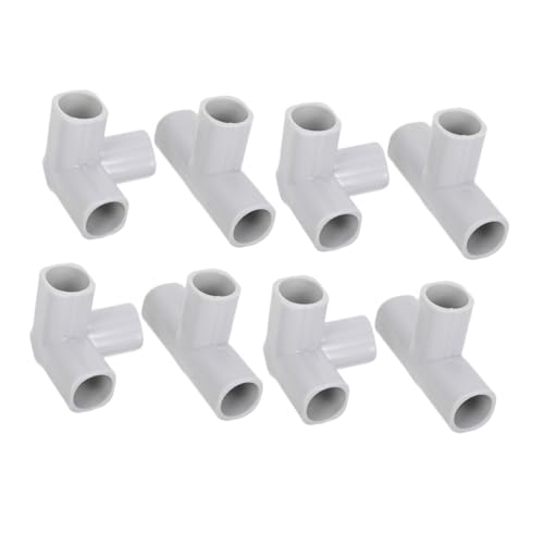 Yardwe Playpen Gate Connectors 8pcs T-Shaped Safety Parts for Enclosure Accessory
